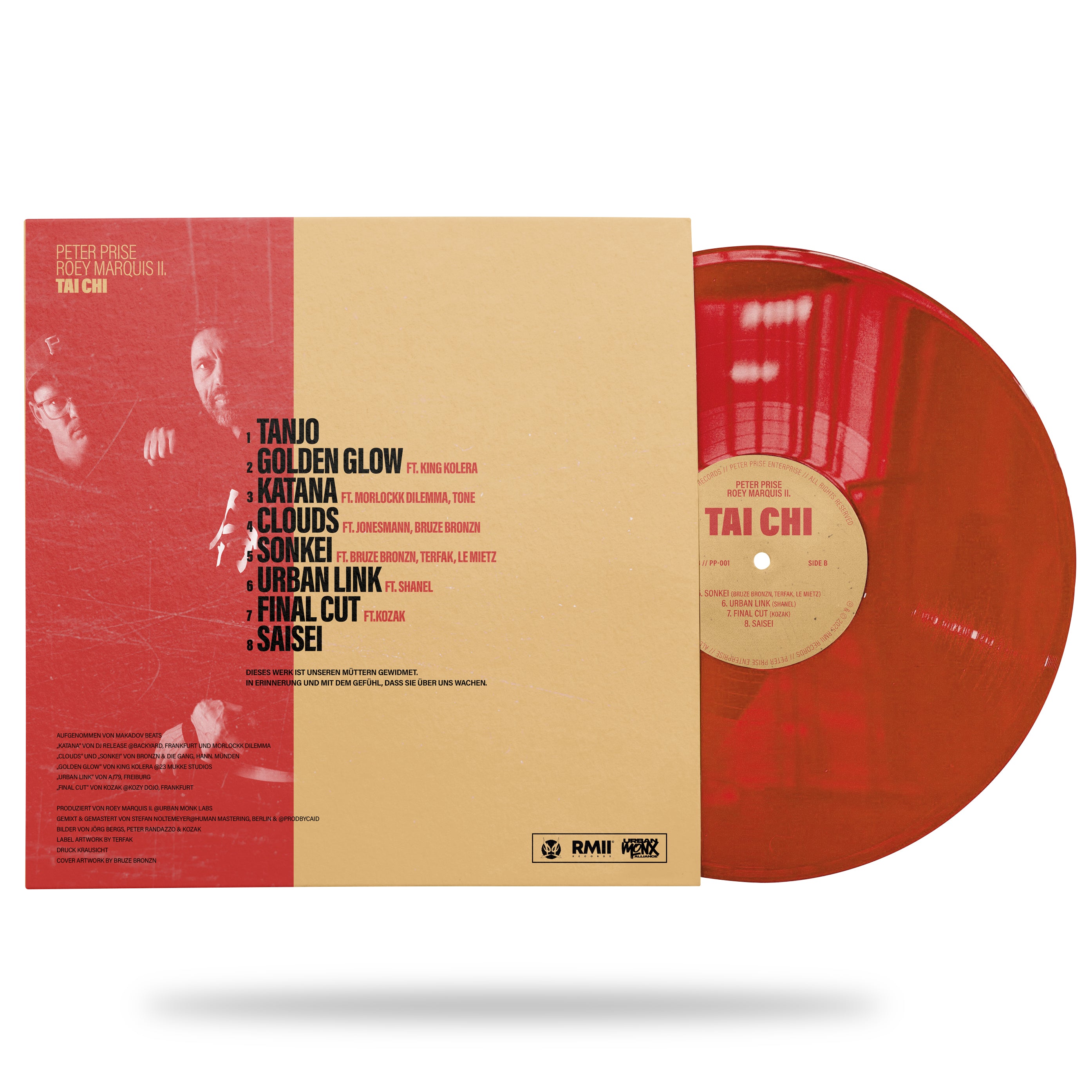 Peter Prise & Roey Marquis - TAI CHI (Red Vinyl)